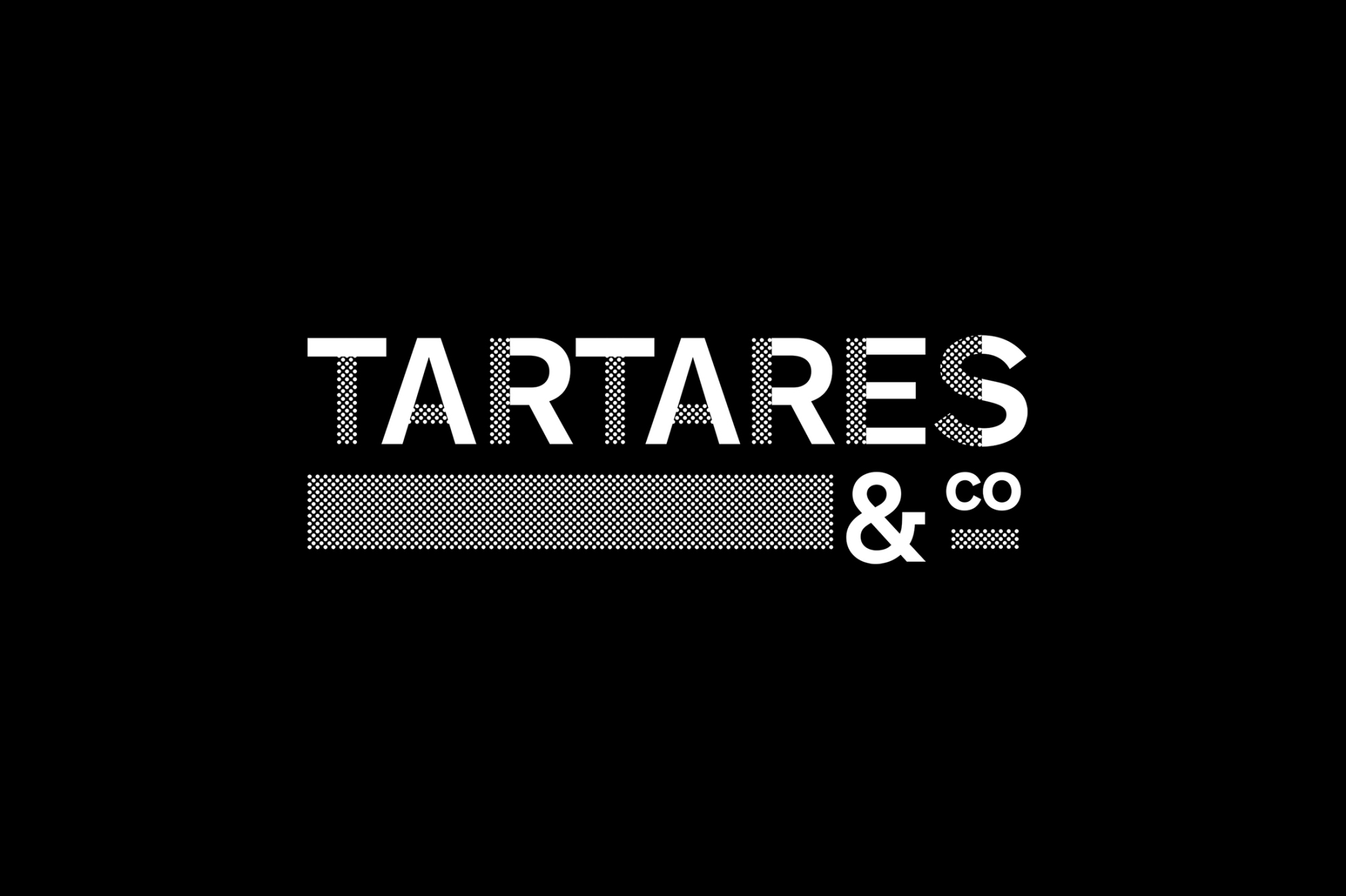 Graphisme Geneve graphic design graphique direction artistique logo identité visuelle identity branding brand  tartares & co bar restaurant grand prix 2015 